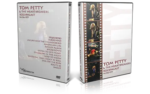 Artwork Cover of Tom Petty and The Heartbreakers 1977-06-14 DVD Koln Proshot
