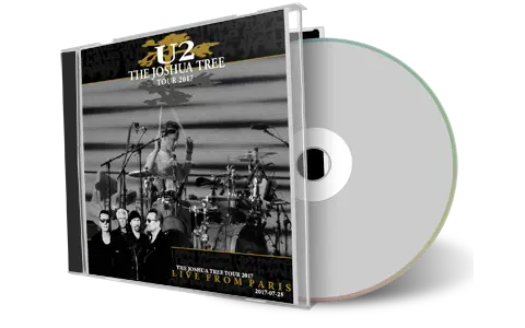 Artwork Cover of U2 2017-07-25 CD Paris Soundboard