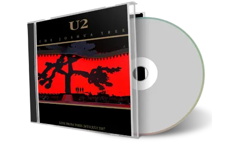 Artwork Cover of U2 2017-07-26 CD Paris Soundboard