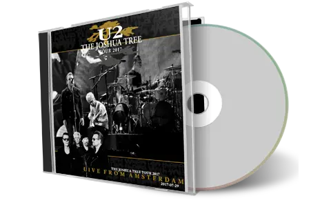 Artwork Cover of U2 2017-07-29 CD Amsterdam Soundboard