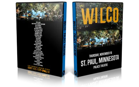 Artwork Cover of Wilco 2017-11-16 DVD St Paul Proshot