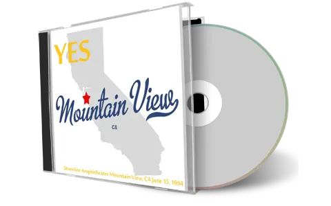 Artwork Cover of Yes 1994-07-15 CD Mountain View Audience