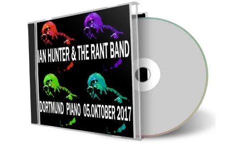 Artwork Cover of Ian Hunter & Rant Band 2017-10-05 CD Dortmund Audience