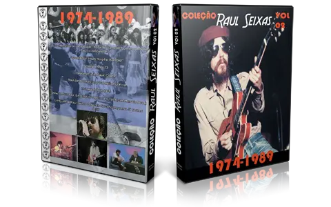 Artwork Cover of Raul Seixas Compilation DVD 1974-1989 Audience