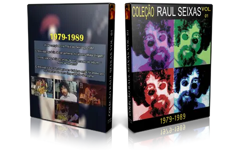 Artwork Cover of Raul Seixas 1982-02-13 DVD Santos Proshot