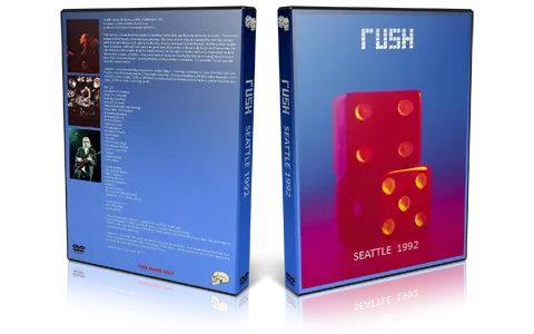 Artwork Cover of Rush 1992-02-04 DVD Seattle Audience