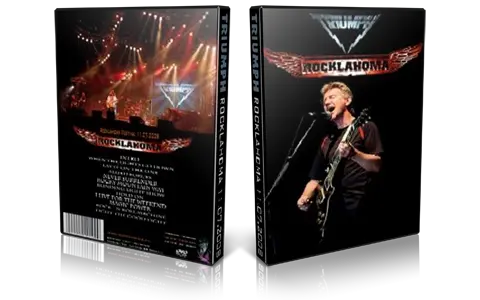 Artwork Cover of Triumph 2008-07-11 DVD Rocklahoma Audience