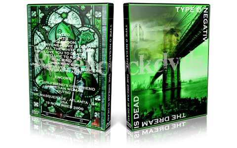 Artwork Cover of Type O Negative 2000-11-19 DVD Atlanta Audience