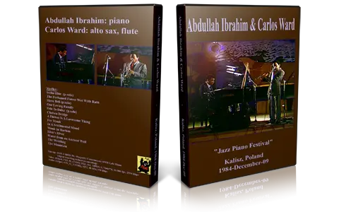Artwork Cover of Abdullah Ibrahim and Carlos Ward 1984-12-09 DVD Kalisz Proshot