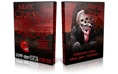 Artwork Cover of Alice Cooper 1990-08-27 DVD Osaka Audience