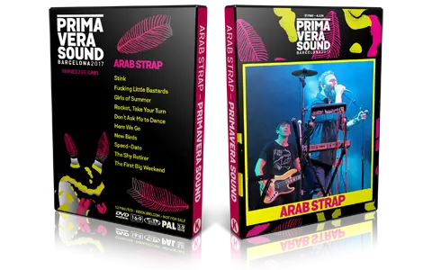 Artwork Cover of Arab Strap 2017-06-02 DVD Barcelona Proshot
