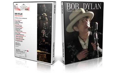 Artwork Cover of Bob Dylan Compilation DVD Peoples Choice Vol 38 Audience