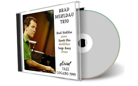 Artwork Cover of Brad Mehldau Trio 1999-07-09 CD Lugano Soundboard