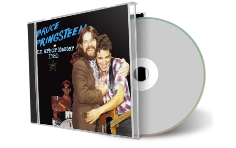 Artwork Cover of Bruce Springsteen 1980-10-03 CD Ann Arbor Audience