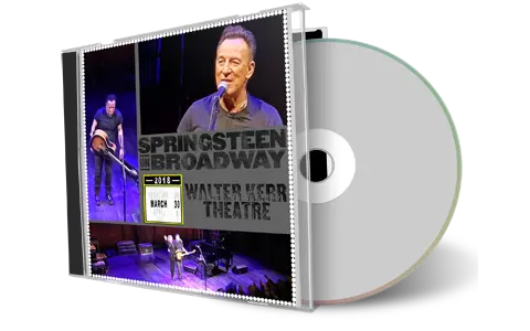Artwork Cover of Bruce Springsteen 2018-03-30 CD On Broadway New York City Audience