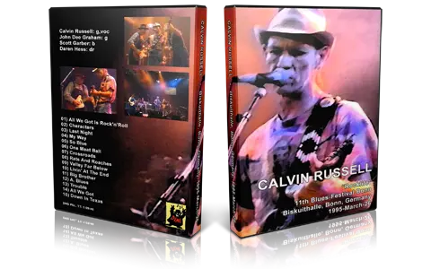 Artwork Cover of Calvin Russell 1995-02-26 DVD Bonn Proshot