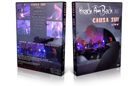 Artwork Cover of Causa Sui 2017-08-05 DVD Krach am Bach Festival Proshot