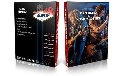 Artwork Cover of Dan Baird 2010-06-25 DVD Azkena Rock Proshot