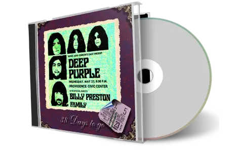 Artwork Cover of Deep Purple 1973-05-23 CD Providence Audience