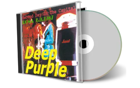 Artwork Cover of Deep Purple 1987-09-06 CD Rome Audience