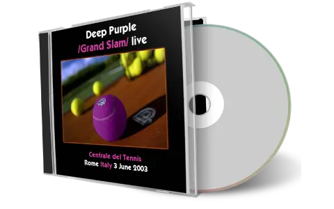 Artwork Cover of Deep Purple 2003-06-03 CD Rome Audience
