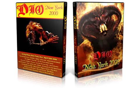 Artwork Cover of Dio 2000-04-29 DVD New York City Audience