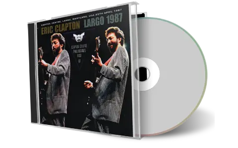 Artwork Cover of Eric Clapton 1987-04-25 CD Largo Audience