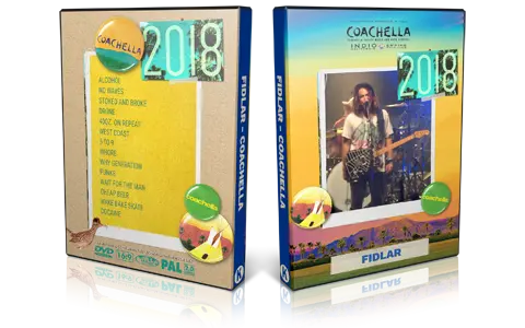 Artwork Cover of Fidlar Compilation DVD Coachella 2018 Proshot