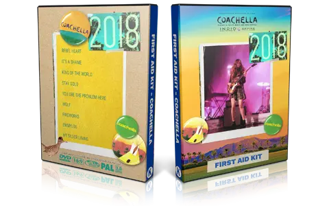 Artwork Cover of First Aid Kit Compilation DVD Coachella 2018 Proshot