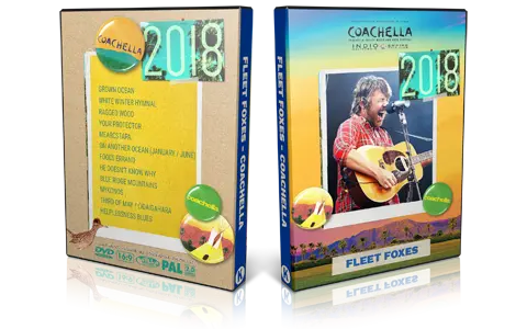 Artwork Cover of Fleet Foxes Compilation DVD Coachella 2018 Proshot