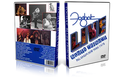Artwork Cover of Foghat and Guests 1977-09-30 DVD New York City Proshot