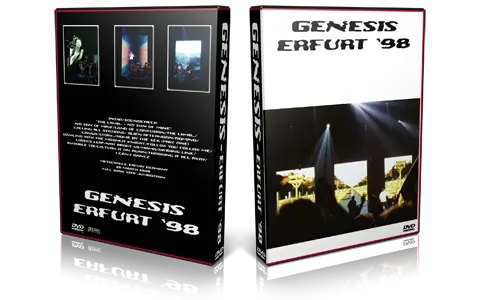 Artwork Cover of Genesis 1998-03-28 DVD Messehale Audience