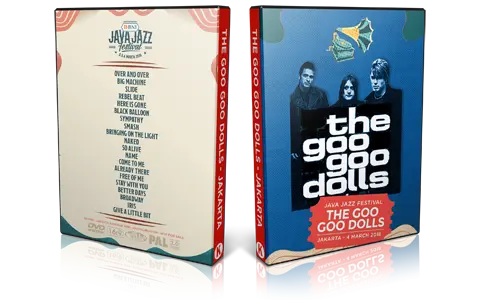 Artwork Cover of Goo Goo Dolls 2018-03-04 DVD Java Jazz Festival Proshot