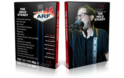Artwork Cover of Hold Steady 2010-06-24 DVD Azkena Proshot