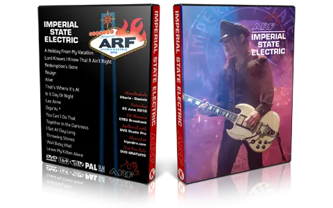 Artwork Cover of Imperial State Electric 2010-06-25 DVD Azkena Rock Proshot