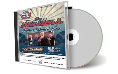 Artwork Cover of James Intveld and The Honky Tonk Palominos 2017-11-24 CD Huntington Beach Audience