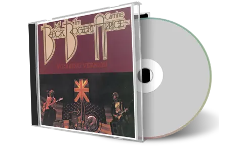 Artwork Cover of Jeff Beck and Tim Bogert Compilation CD Working Version 1972 Soundboard