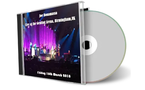 Artwork Cover of Joe Bonamassa 2018-03-16 CD Birmingham Audience