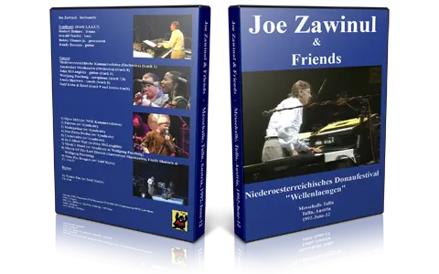 Artwork Cover of Joe Zawinul 1992-06-12 DVD Tulln Proshot