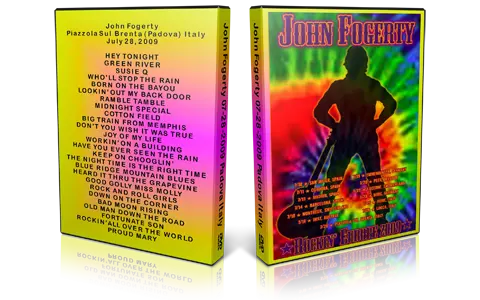 Artwork Cover of John Fogerty 2009-07-28 DVD Padua Audience