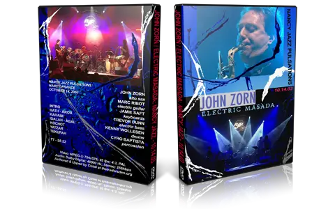 Artwork Cover of John Zorn 2013-05-17 DVD Moers Proshot
