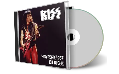 Artwork Cover of KISS 1984-03-09 CD New York City Audience