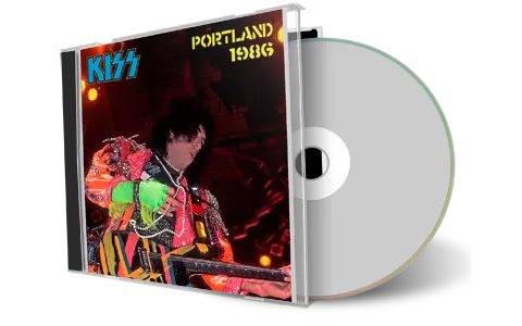 Artwork Cover of KISS 1986-02-13 CD Portland Audience