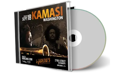 Artwork Cover of Kamasi Washington 2015-09-18 CD Sacramento Audience