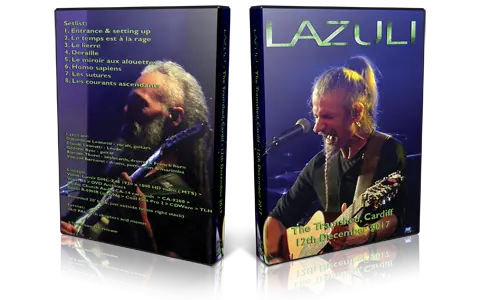 Artwork Cover of Lazuli 2017-12-12 DVD Cardiff Audience