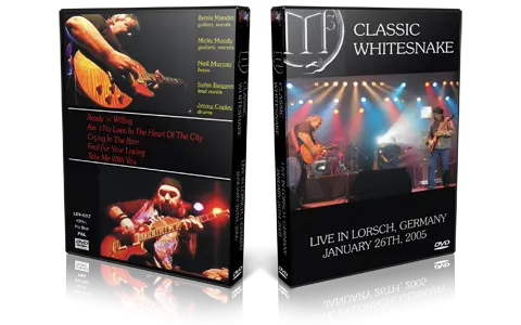Artwork Cover of M3 Classic Whitesnake 2005-01-26 DVD Lorsch Proshot
