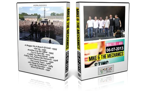Artwork Cover of Mike and The Mechanics 2013-07-06 DVD Arras Audience