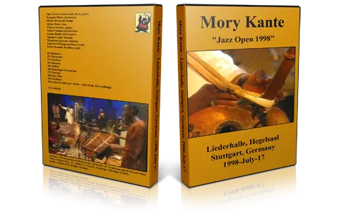 Artwork Cover of Mory Kante 1998-07-17 DVD Stuttgart Proshot