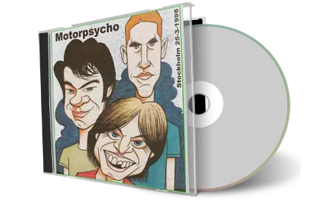 Artwork Cover of Motorpsycho 1998-03-25 CD Stockholm Soundboard