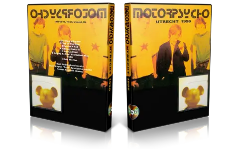 Artwork Cover of Motorpsycho 1996-08-18 DVD Utrecht Audience